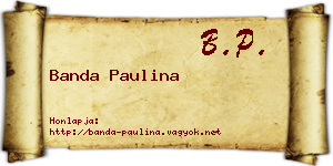 Banda Paulina névjegykártya